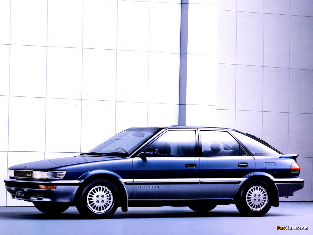 Photos of Toyota Sprinter Cielo Xi (AE91) 1987–89 (1024 x 768)