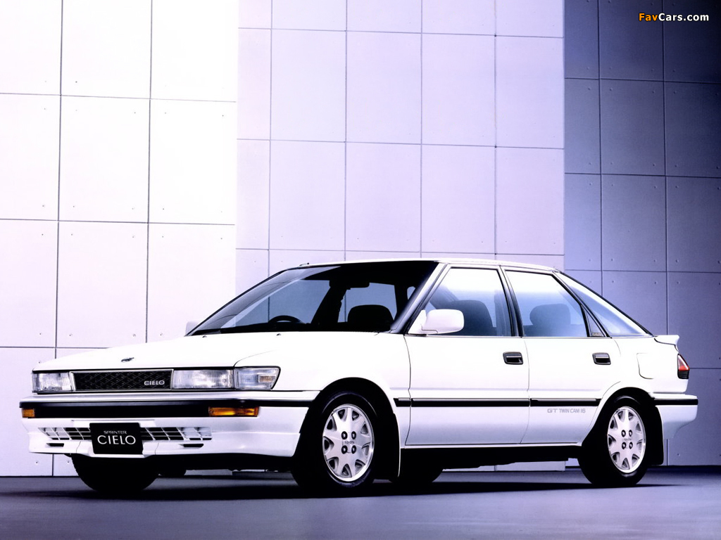 Pictures of Toyota Sprinter Cielo GT (AE92) 1987–91 (1024 x 768)