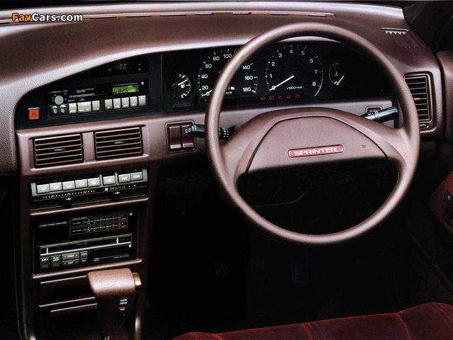 Pictures of Toyota Sprinter (AE91) 1987–89 (640 x 480)