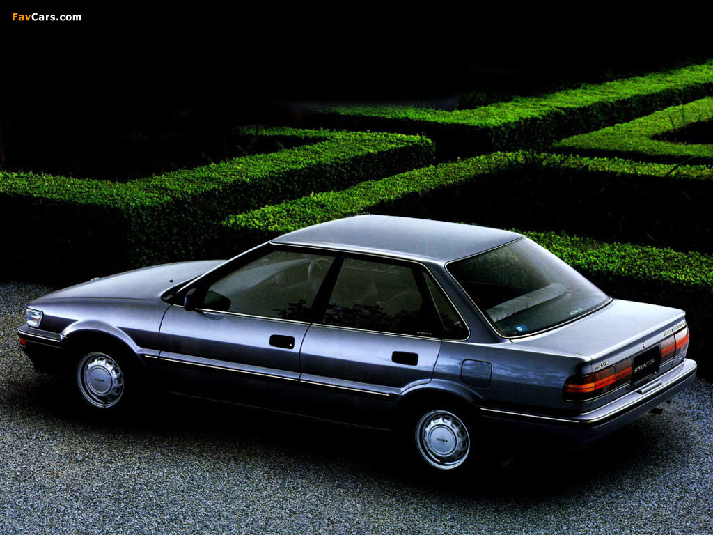 Toyota Sprinter (AE91) 1987–89 images (1024 x 768)