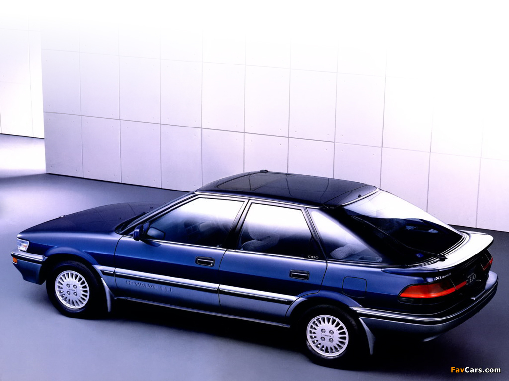 Toyota Sprinter Cielo Xi (AE91) 1987–89 photos (1024 x 768)