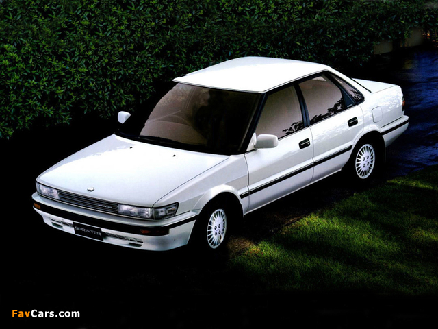 Toyota Sprinter (AE91) 1987–89 wallpapers (640 x 480)