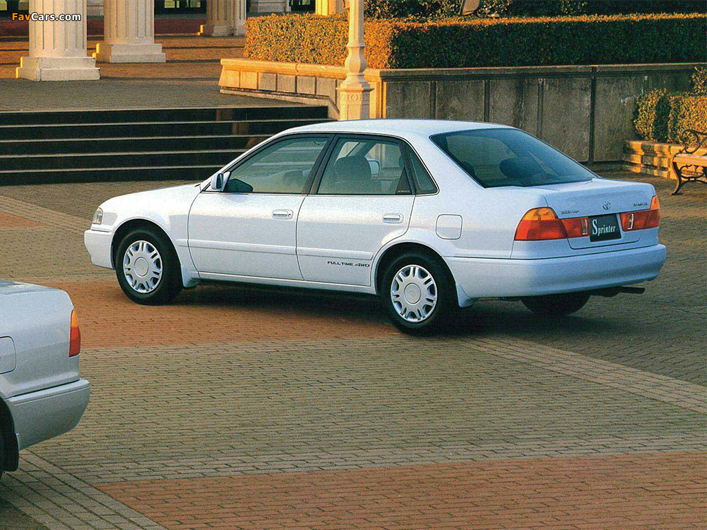 Toyota Sprinter (AE110) 1997–2000 photos (1024 x 768)