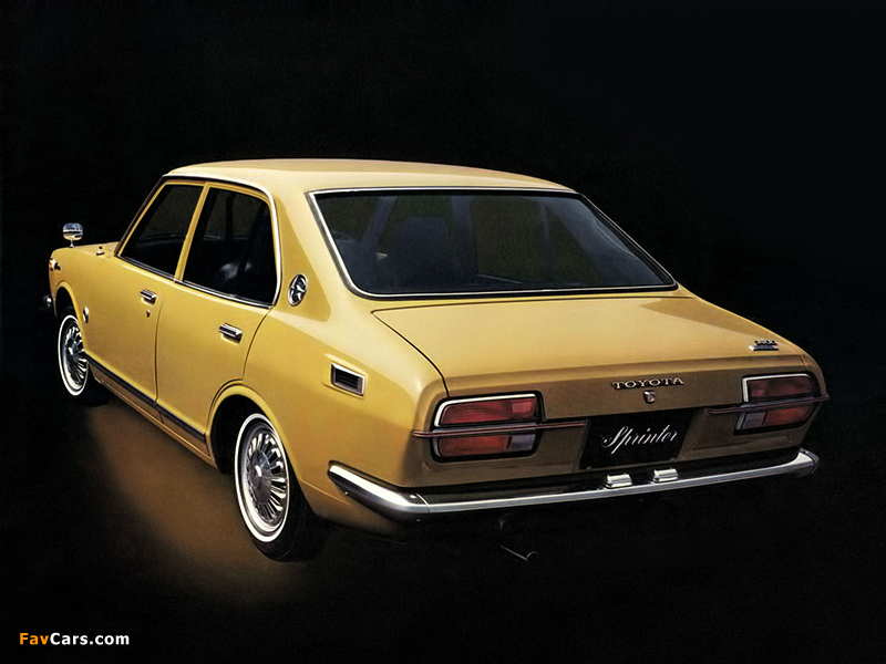Toyota Sprinter 1400 Deluxe Sedan (TE20) 1971–74 wallpapers (800 x 600)
