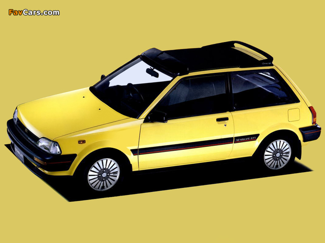 Toyota Starlet Canvas Top Si (EP71) 1984–89 wallpapers (640 x 480)