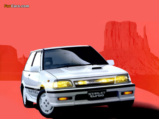 Toyota Starlet Turbo S 1988–89 pictures (640 x 480)