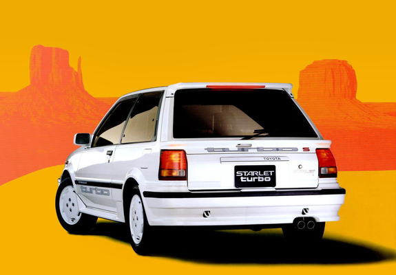 Toyota Starlet Turbo S 1988–89 pictures