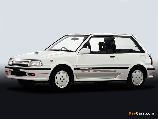 Toyota Starlet Turbo S 1988–89 wallpapers (640 x 480)