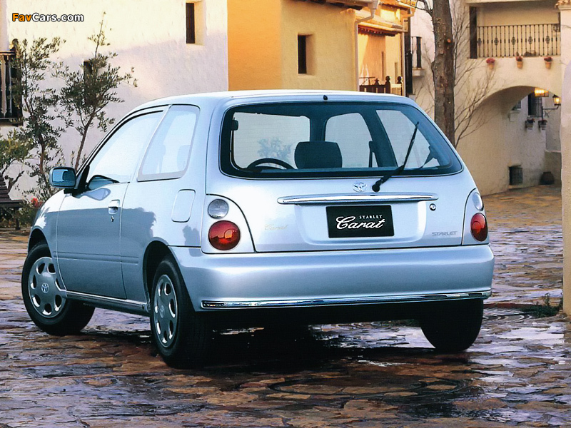 Toyota Starlet Carat (EP91) 1996–99 wallpapers (800 x 600)