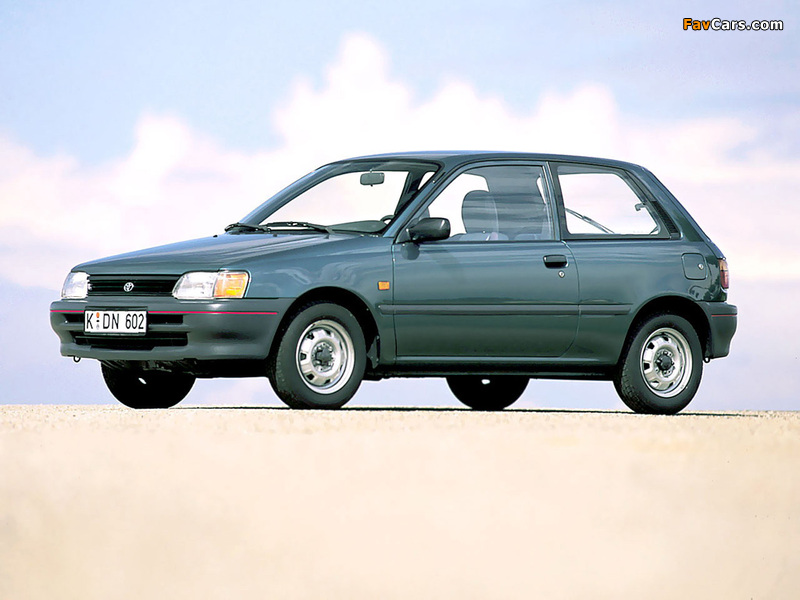 Toyota Starlet (P80) 1989–95 wallpapers (800 x 600)