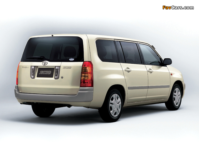 Toyota Succeed Wagon (CP50) 2002 images (640 x 480)