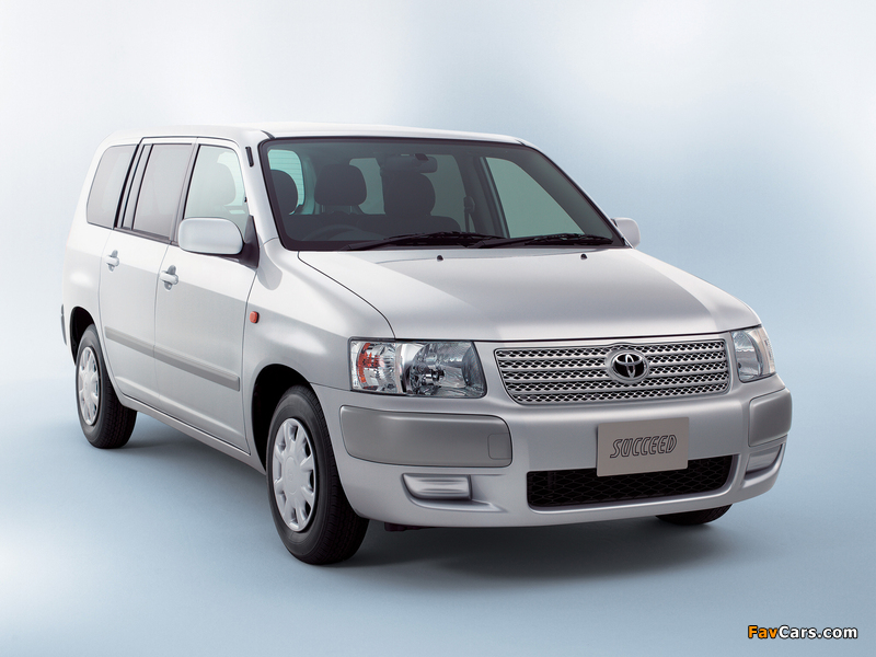 Toyota Succeed Van (CP50) 2002 wallpapers (800 x 600)