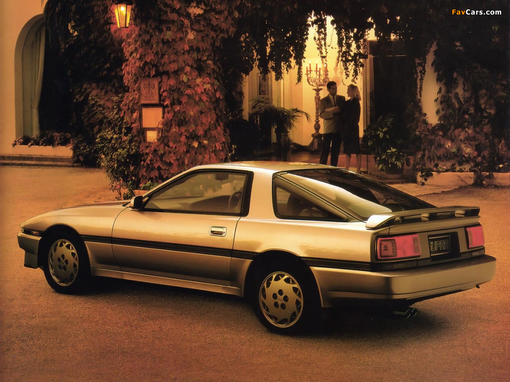 Images of Toyota Supra Sports Liftback AU-spec (MA70) 1986–89 (1024 x 768)