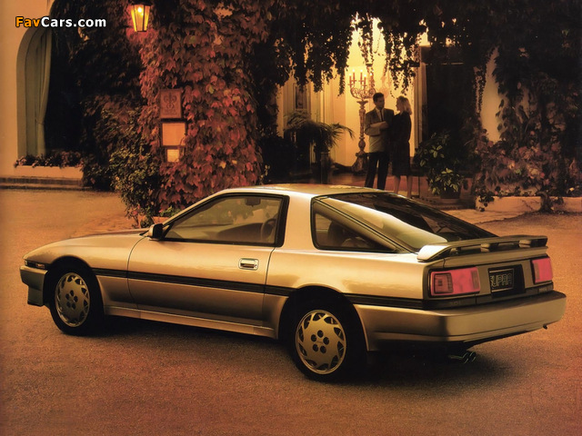 Images of Toyota Supra Sports Liftback AU-spec (MA70) 1986–89 (640 x 480)