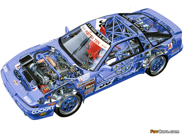 Images of Toyota Supra Group A 1990 (640 x 480)