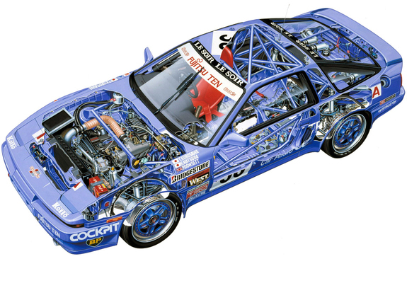 Images of Toyota Supra Group A 1990