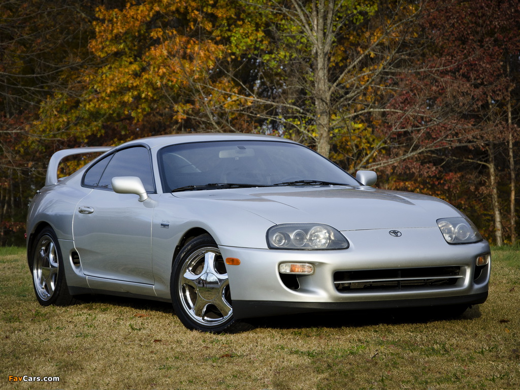 Images of Toyota Supra Turbo Sport Roof US-spec (JZA80) 1997–98 (1024 x 768)