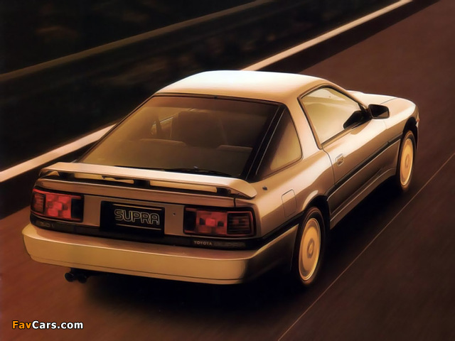 Photos of Toyota Supra Sports Liftback AU-spec (MA70) 1986–89 (640 x 480)