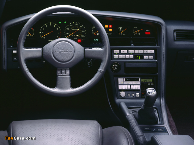 Photos of Toyota Supra 3.0 Turbo Sport Roof US-spec (MA70) 1987 (640 x 480)