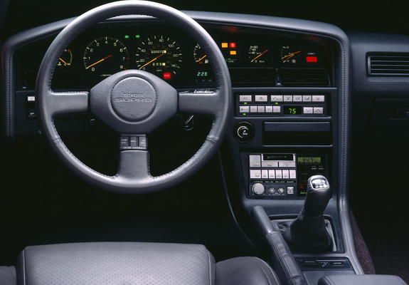 Photos of Toyota Supra 3.0 Turbo Sport Roof US-spec (MA70) 1987