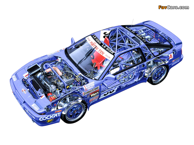 Photos of Toyota Supra Group A 1990 (640 x 480)