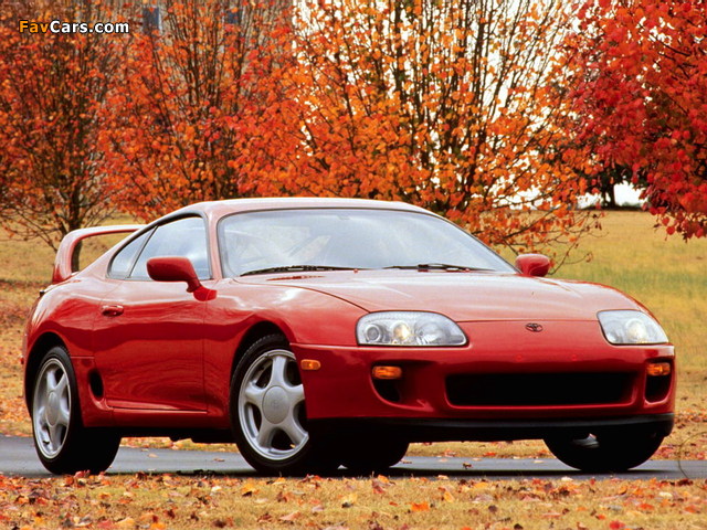 Photos of Toyota Supra US-spec (JZA80) 1993–96 (640 x 480)