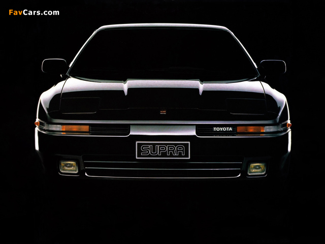 Pictures of Toyota Supra UK-spec (MA70) 1986–93 (640 x 480)