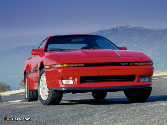 Pictures of Toyota Supra 3.0 Turbo Sport Roof US-spec (MA70) 1987–89 (640 x 480)