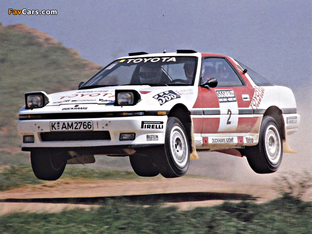 Pictures of Toyota Supra Liftback Safari Rally (MA70) 1987 (640 x 480)