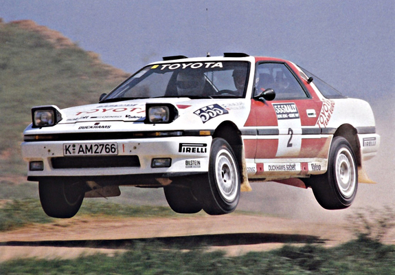 Pictures of Toyota Supra Liftback Safari Rally (MA70) 1987