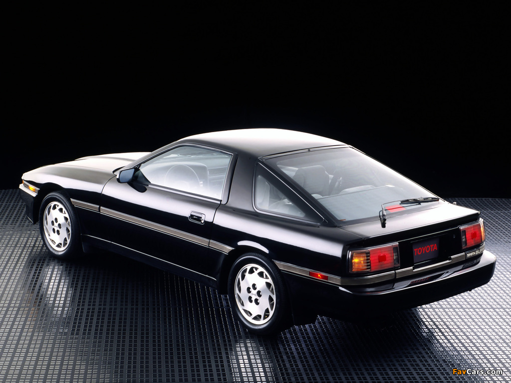 Toyota Supra 3.0 Sports Liftback US-spec (MA70) 1986–89 images (1024 x 768)