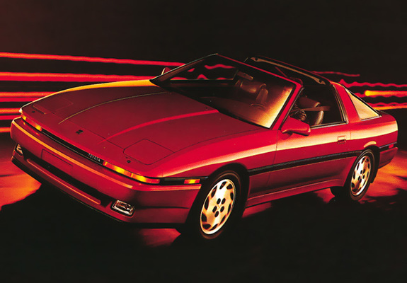 Toyota Supra 3.0 Sport Roof US-spec (MA70) 1986–89 photos