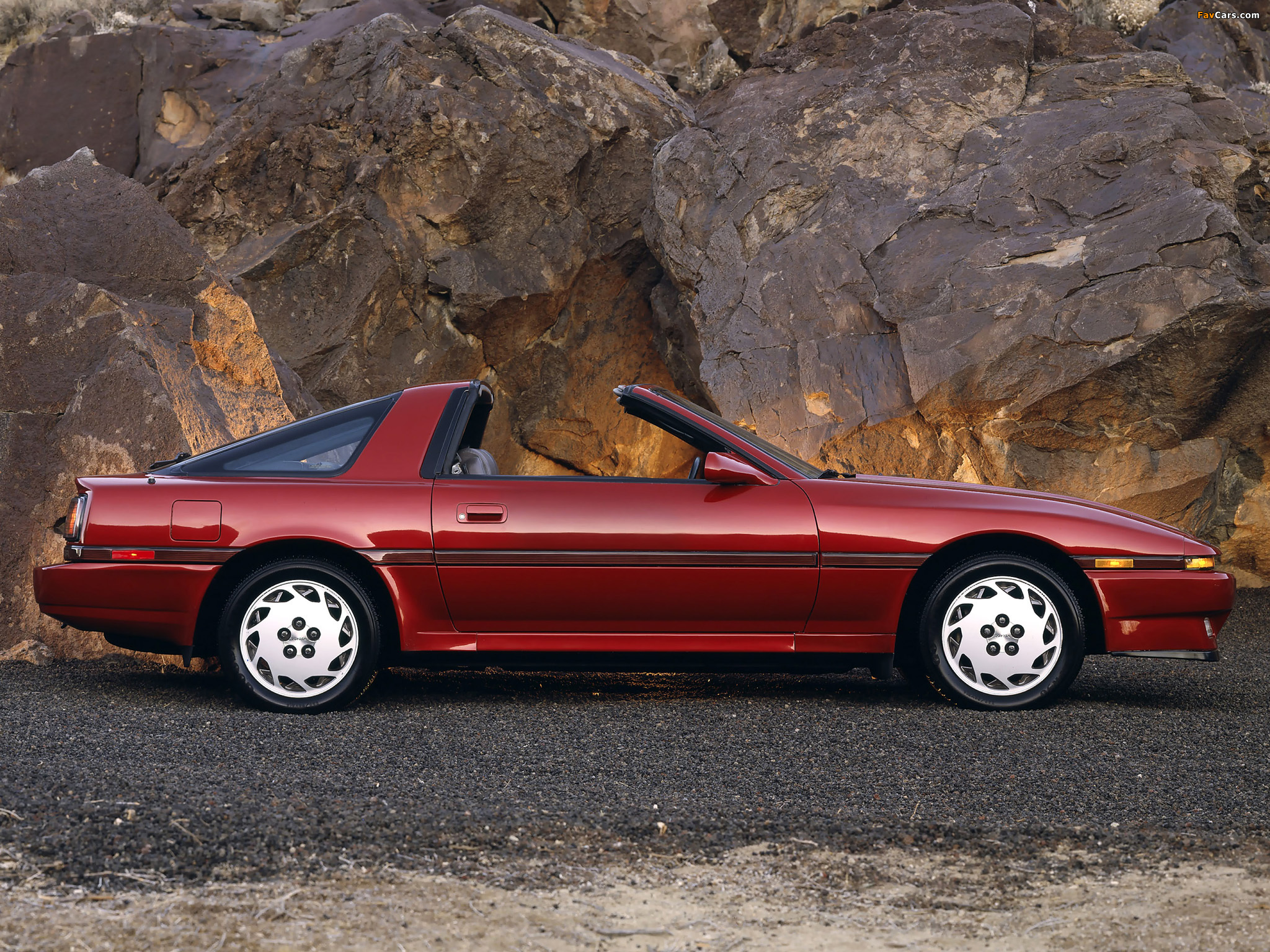 Toyota Supra 3.0 Sport Roof US-spec (MA70) 1986–89 pictures (2048 x 1536)