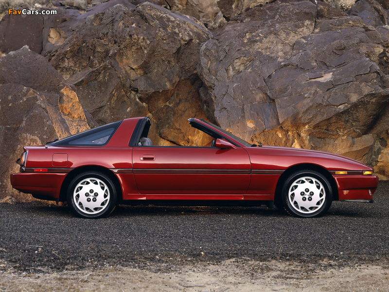 Toyota Supra 3.0 Sport Roof US-spec (MA70) 1986–89 pictures (800 x 600)