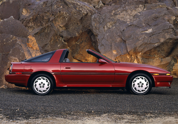 Toyota Supra 3.0 Sport Roof US-spec (MA70) 1986–89 pictures