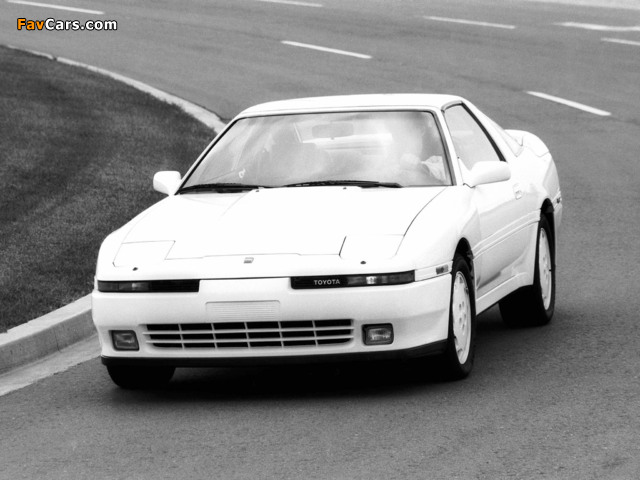 Toyota Supra 3.0 Turbo Sport Roof US-spec (MA70) 1989–92 pictures (640 x 480)