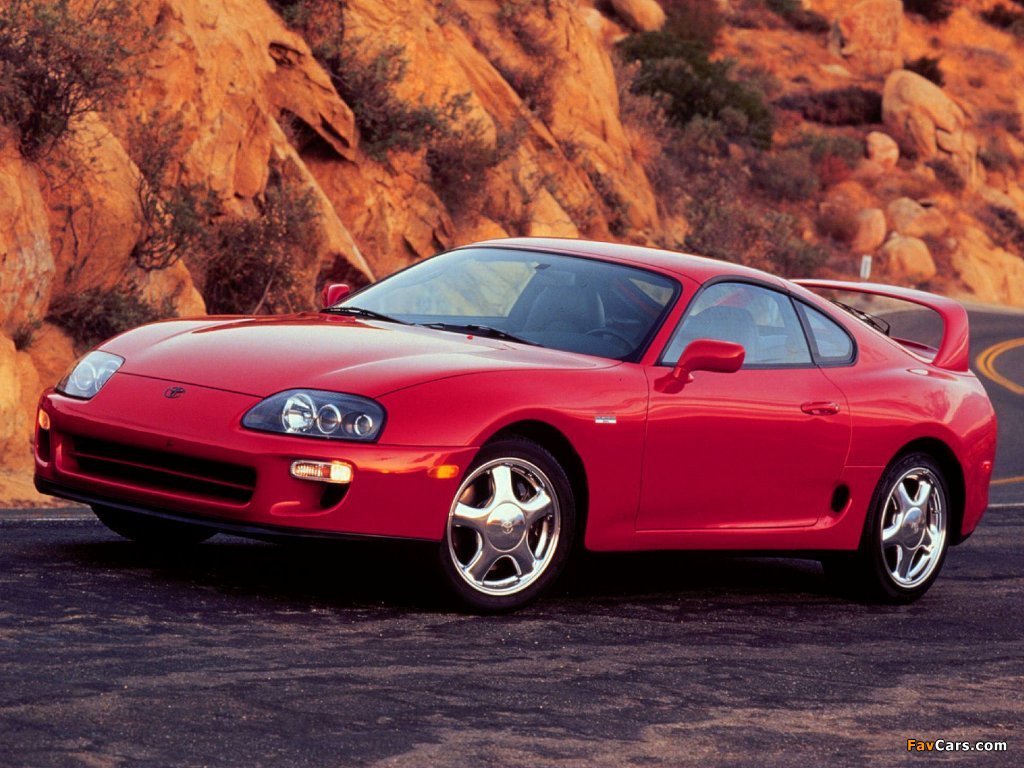 Toyota Supra Turbo Sport Roof 15th Anniversary US-spec (JZA80) 1997 photos (1024 x 768)