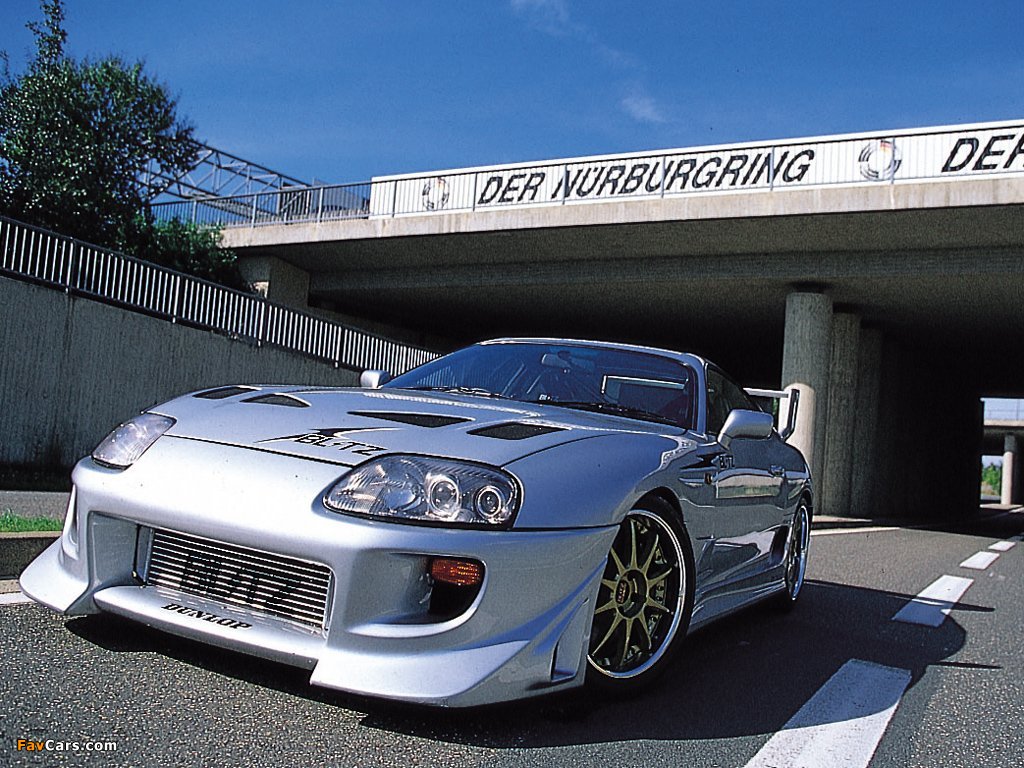 Blitz Toyota Supra (JZA80) 1999 wallpapers (1024 x 768)