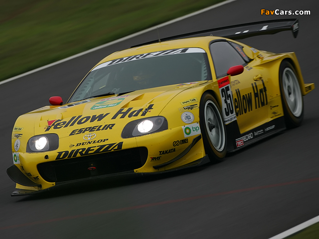 Toyota Supra GT500 Super GT 2004 photos (640 x 480)