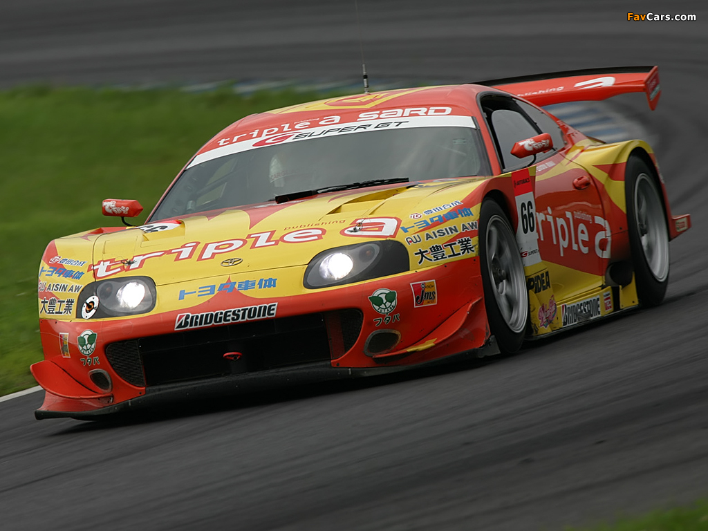 Toyota Supra GT500 Super GT 2004 pictures (1024 x 768)