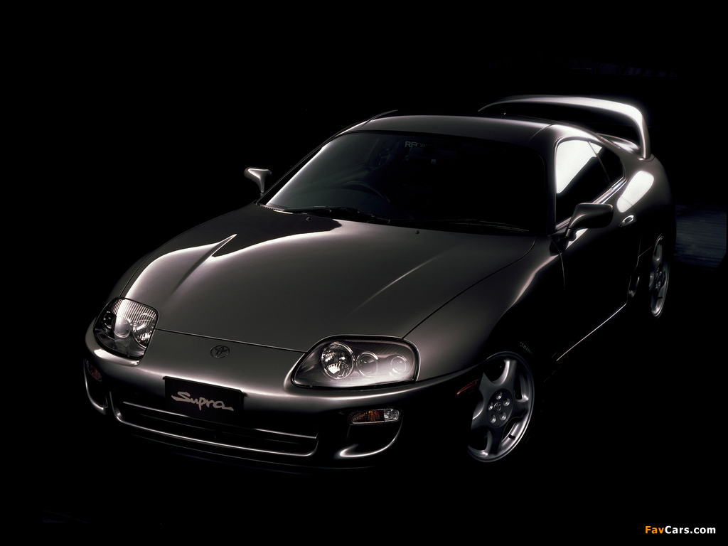 Toyota Supra RZ (JZA80) 1996–2002 wallpapers (1024 x 768)