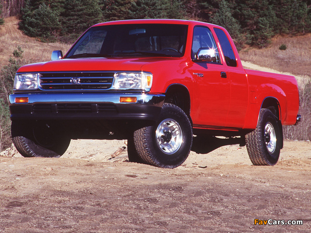 Photos of Toyota T100 Xtracab 4WD 1995–98 (640 x 480)