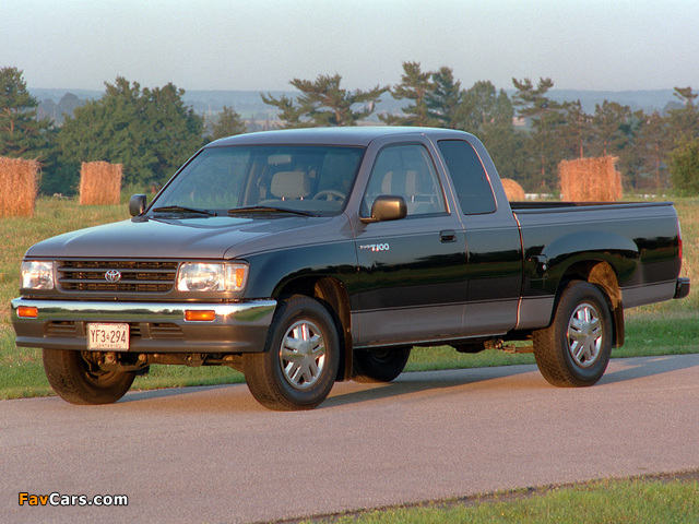 Pictures of Toyota T100 Xtracab 2WD 1995–98 (640 x 480)