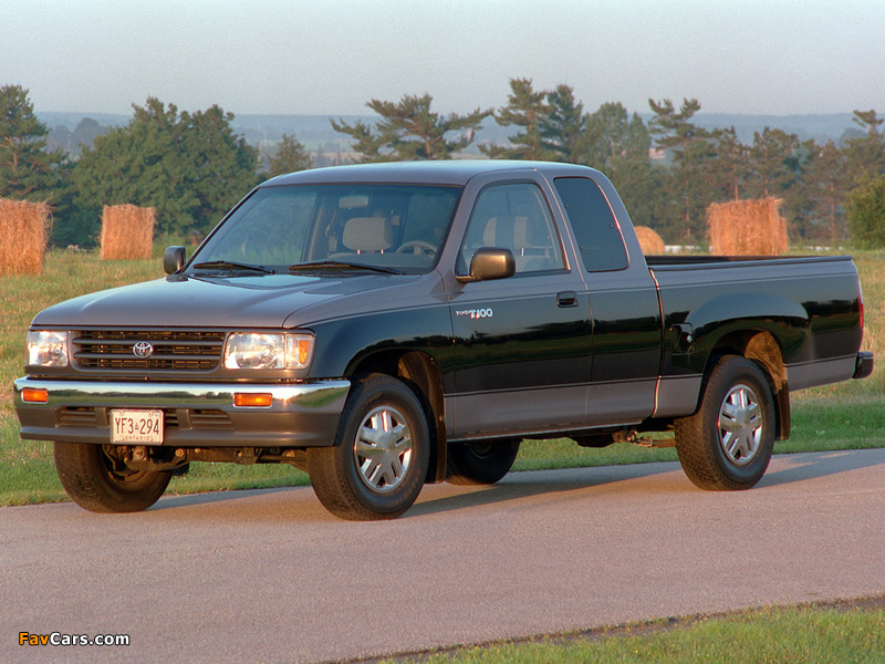 Pictures of Toyota T100 Xtracab 2WD 1995–98 (800 x 600)