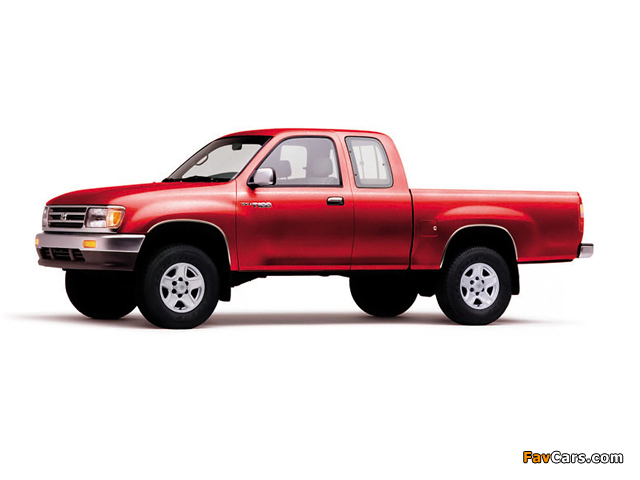 Pictures of Toyota T100 Xtracab 4WD 1995–98 (640 x 480)