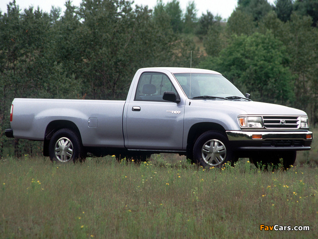 Toyota T100 Regular Cab 2WD 1993–98 wallpapers (640 x 480)