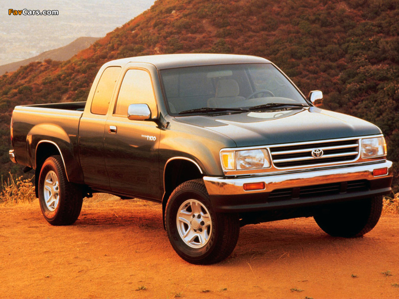 Toyota T100 Xtracab 4WD 1995–98 wallpapers (800 x 600)