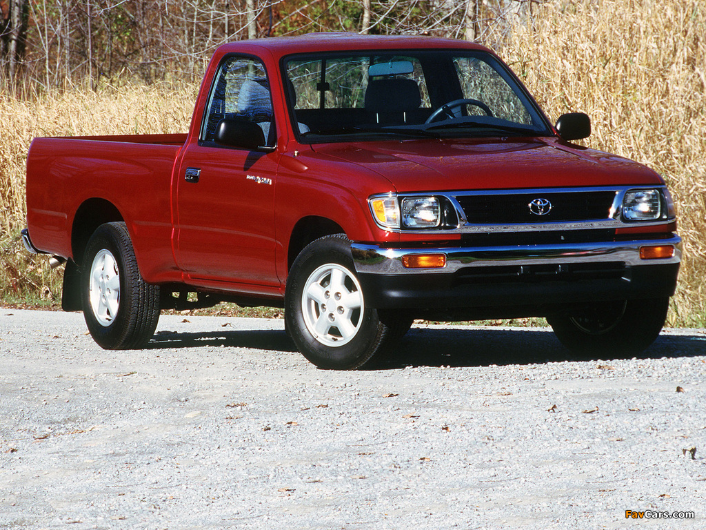 Images of Toyota Tacoma Regular Cab 2WD 1995–98 (1024 x 768)
