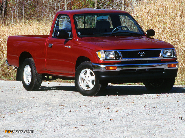 Images of Toyota Tacoma Regular Cab 2WD 1995–98 (640 x 480)