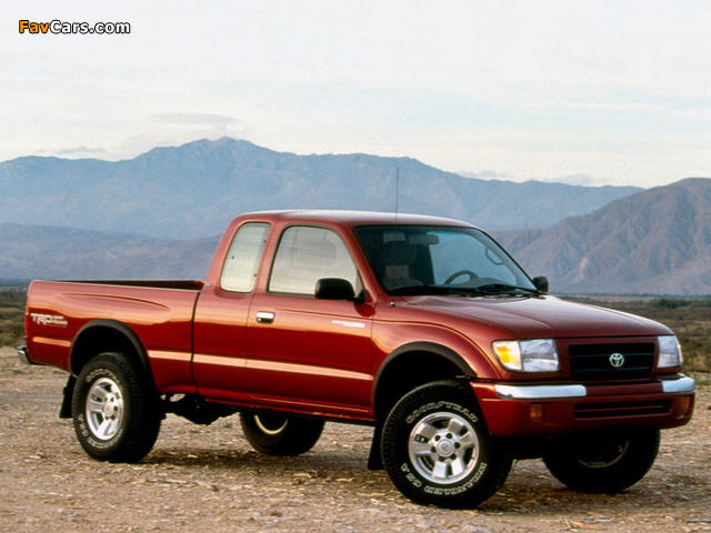 Images of Toyota Tacoma Xtracab 4WD 1998–2000 (640 x 480)
